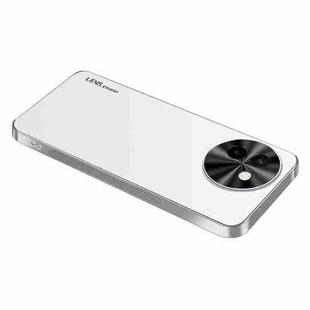 For vivo Y200t AG Frosted Electroplating Acrylic Phone Case(Silver White)