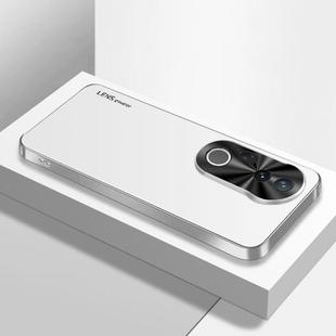 For vivo S20 Pro AG Frosted Electroplating Acrylic Phone Case(Silver White)