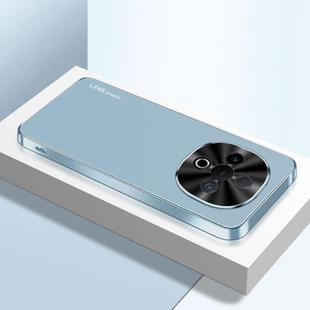 For vivo Y300 AG Frosted Electroplating Acrylic Phone Case(Sierra Blue)