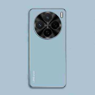 For vivo X200s AG Frosted Electroplating Acrylic Phone Case(Sierra Blue)