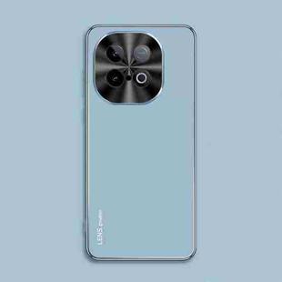For vivo iQOO Z10 Turbo Pro AG Frosted Electroplating Acrylic Phone Case(Sierra Blue)