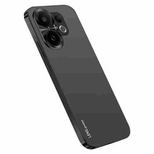 For vivo S30 AG Frosted Electroplating Acrylic Phone Case(Black)