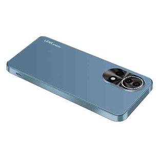 For Huawei nova 12 Pro AG Frosted Electroplating Acrylic Phone Case(Navy Blue)