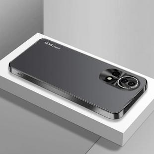 For Huawei nova 13 AG Frosted Electroplating Acrylic Phone Case(Black)