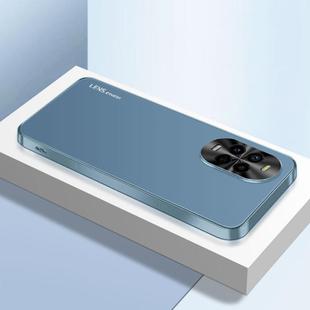 For Huawei nova 13 Pro AG Frosted Electroplating Acrylic Phone Case(Navy Blue)