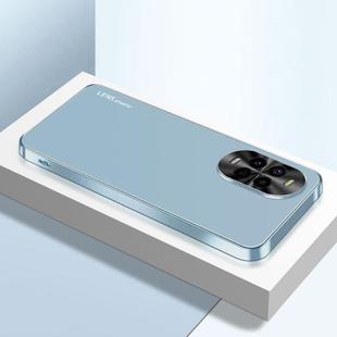 For Huawei nova 13 Pro AG Frosted Electroplating Acrylic Phone Case(Sierra Blue)