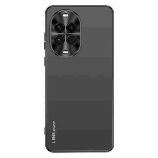 For Huawei nova 14 AG Frosted Electroplating Acrylic Phone Case(Black)