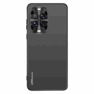 For Huawei nova 14 Ultra AG Frosted Electroplating Acrylic Phone Case(Black)