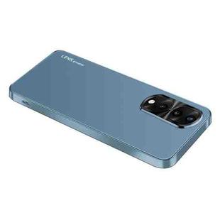 For Honor 70 Pro AG Frosted Electroplating Acrylic Phone Case(Navy Blue)