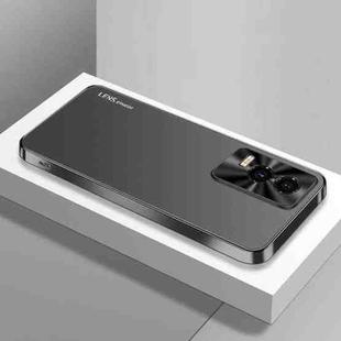 For Honor GT AG Frosted Electroplating Acrylic Phone Case(Black)