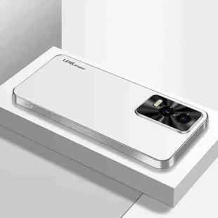 For Honor GT AG Frosted Electroplating Acrylic Phone Case(Silver White)
