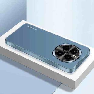 For Honor Magic7 AG Frosted Electroplating Acrylic Phone Case(Navy Blue)