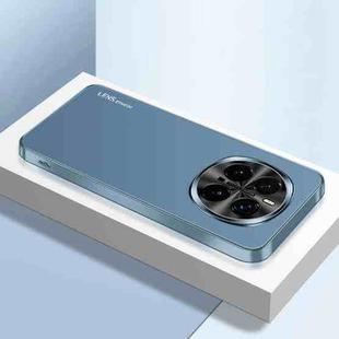 For Honor Magic7 Pro AG Frosted Electroplating Acrylic Phone Case(Navy Blue)