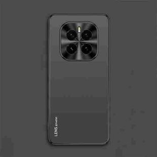 For Honor GT Pro AG Frosted Electroplating Acrylic Phone Case(Black)