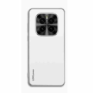 For Honor GT Pro AG Frosted Electroplating Acrylic Phone Case(Silver White)
