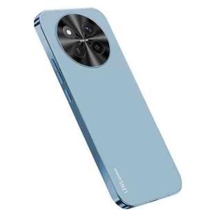 For Honor X9c AG Frosted Electroplating Acrylic Phone Case(Sierra Blue)