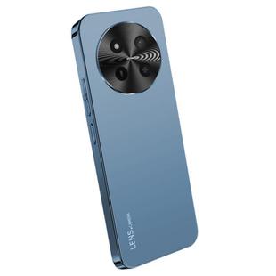 For Honor Magic7 Lite AG Frosted Electroplating Acrylic Phone Case(Navy Blue)