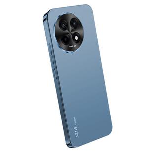 For OnePlus 13R AG Frosted Electroplating Acrylic Phone Case(Navy Blue)