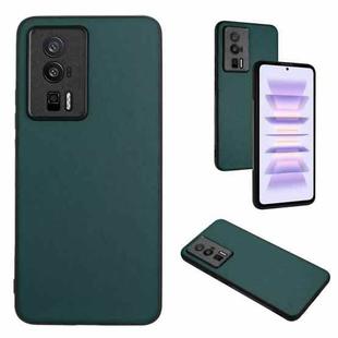 For Xiaomi Redmi K60/K60 Pro R20 Leather Pattern Phone Single Case(Green)