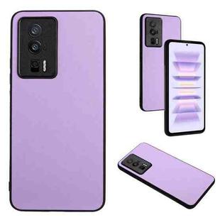 For Xiaomi Redmi K60 Championship Edition R20 Leather Pattern Phone Single Case(Purple)