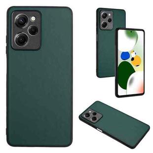 For Xiaomi Redmi Note 12 Pro Speed R20 Leather Pattern Phone Single Case(Green)