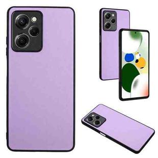 For Xiaomi Poco X5 Pro R20 Leather Pattern Phone Single Case(Purple)