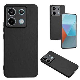 For Xiaomi Redmi Note 13 Pro 5G Global R20 Leather Pattern Phone Single Case(Black)