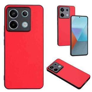 For Xiaomi Redmi Note 13 Pro 5G Global R20 Leather Pattern Phone Single Case(Red)