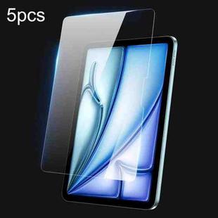 For iPad Air 11 2024 / 2025 5pcs DUX DUCIS 0.33mm 9H HD Full Screen Tempered Glass Film