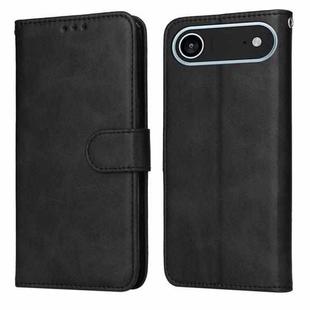 For iPhone 17 Air Classic Calf Texture Flip Leather Phone Case(Black)