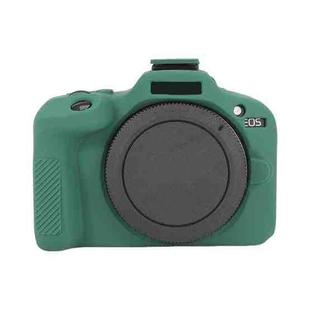 For Canon EOS R100 Glossy Soft Silicone Protective Case(Green)