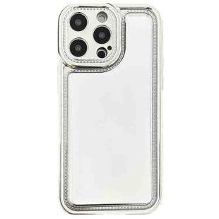 For iPhone 11 Pro Max Electroplating Mirror TPU Phone Case(Silver)