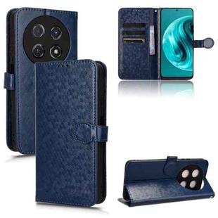 For Huawei nova 12i 4G Honeycomb Dot Texture Leather Phone Case(Blue)