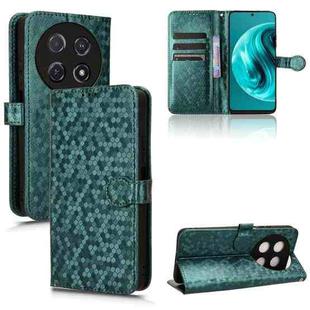 For Huawei Enjoy 70 Pro Honeycomb Dot Texture Leather Phone Case(Green)