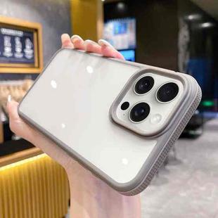 For iPhone 15 Pro Max Full Protection Shockproof TPU + PC Phone Case(Grey)