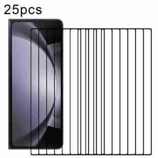 For Samsung Galaxy Z Fold6 25pcs Front Screen Full Glue Full Cover Screen Protector Tempered Glass Film