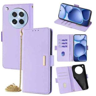For OPPO Find X8s 5G Crossbody Chain Leather Phone Case(Purple)