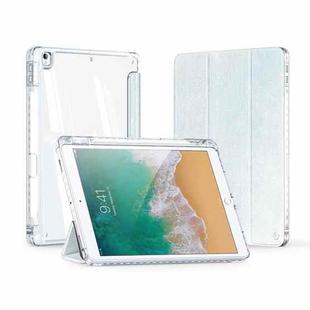 For iPad 7/8/9 10.2/Air 3/Pro 10.5 2017 DUX DUCIS Unid Series PU+TPU Smart Tablet Case(Blue)