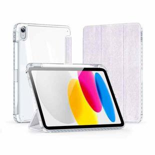 For iPad 10th Gen 10.9 2022 DUX DUCIS Unid Series PU+TPU Smart Tablet Case(Purple)