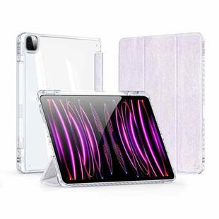 For iPad Pro 11 2020/2021/2022 DUX DUCIS Unid Series PU+TPU Smart Tablet Case(Purple)