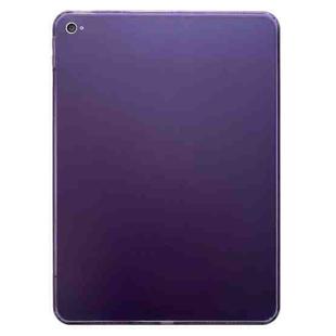 For iPad 10.2 2021/2020/2019 Skin-feeling Crystal Clear Acrylic Tablet Case(Purple)