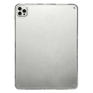 For iPad Pro 13 2024 Suck Pen Clear Acrylic Tablet Case(Transparent)