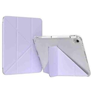 For iPad mini 2024 / mini 6 GEBEI Deformation Leather Tablet Case(Purple)