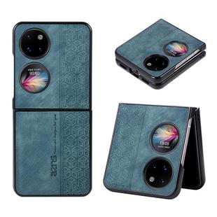 For Huawei Pocket 2 AZNS 3D Embossed Skin Feel Phone Case(Dark Green)