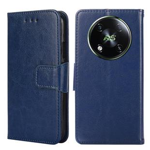 For Itel RS4 4G Crystal Texture Leather Phone Case(Royal Blue)