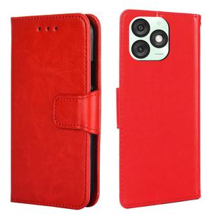 For Itel A50 4G Crystal Texture Leather Phone Case(Red)