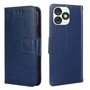 For Itel A50 4G Crystal Texture Leather Phone Case(Royal Blue)
