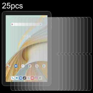 For VORTEX  ZTab10 10.1 25pcs 9H 0.3mm Explosion-proof Tempered Glass Film