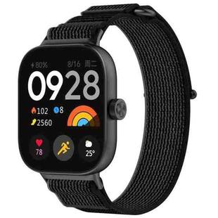 For Xiaomi Band 8 Pro / Redmi Watch 4 Loop Nylon Watch Band(Black Grey)