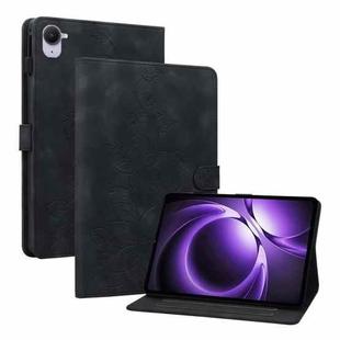 For Xiaomi Redmi K Pad 8.8 inch Lily Embossed Leather Tablet Case(Black)
